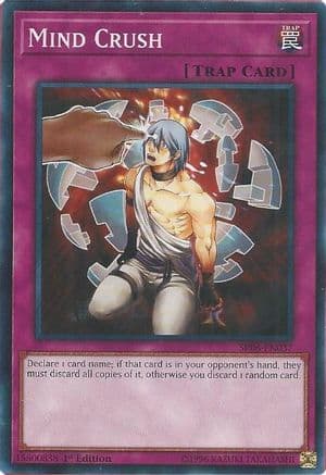 Mind Crush — Structure Deck: Lair of Darkness Yu-Gi-Oh! card by KAZUKI TAKAHASHI
