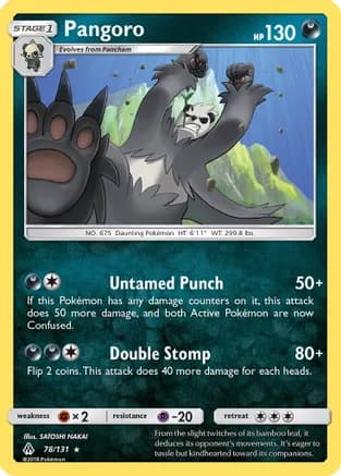 Pangoro — SM - Forbidden Light