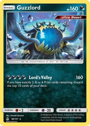 Guzzlord — SM - Forbidden Light Pokémon TCG card by Anesaki Dynamic