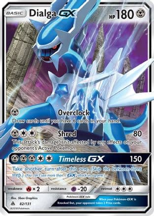 Dialga GX — SM - Forbidden Light Pokémon TCG card by 5ban Graphics