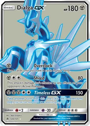 Dialga GX (Full Art) — SM - Forbidden Light
