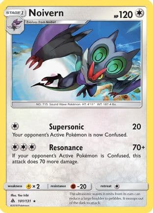 Noivern — SM - Forbidden Light Pokémon TCG card by You Iribi