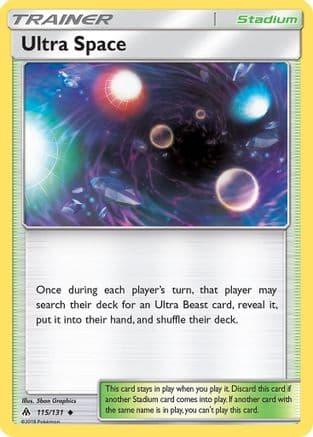 Ultra Space — SM - Forbidden Light Pokémon TCG card by 5ban Graphics