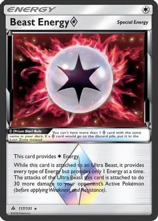 Beast Energy Prism Star — SM - Forbidden Light