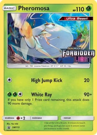 Pheromosa - SM115 (Prerelease) — SM Promos Pokémon TCG card by 5ban Graphics