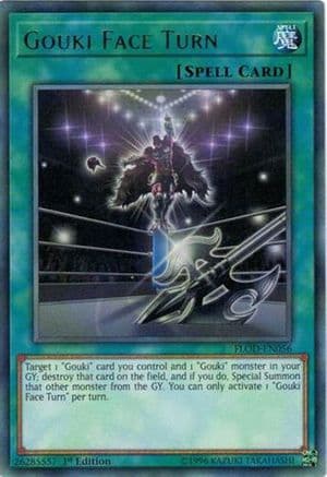 Gouki Face Turn — Flames of Destruction