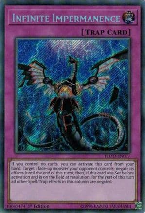 Infinite Impermanence — Yu-Gi-Oh! card