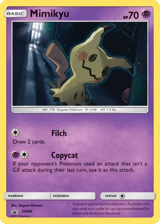 Mimikyu - SM99 — SM Promos