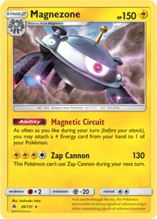 Magnezone - 36/131 (Prerelease Kit Exclusive) — Deck Exclusives