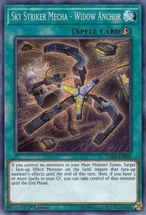 Sky Striker Mecha - Widow Anchor — Yu-Gi-Oh! card