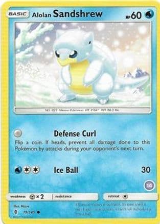 Alolan Sandshrew (14) — SM Trainer Kit: Alolan Sandslash & Alolan Ninetales Pokémon TCG card by Mizue