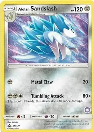 Alolan Sandslash (16) — SM Trainer Kit: Alolan Sandslash & Alolan Ninetales