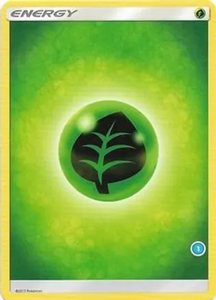 Grass Energy (1) — SM Trainer Kit: Alolan Sandslash & Alolan Ninetales