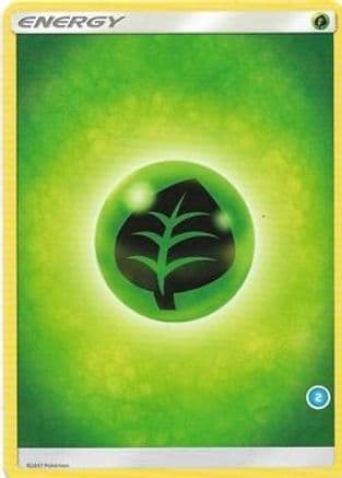 Grass Energy (2) — Pokémon TCG card