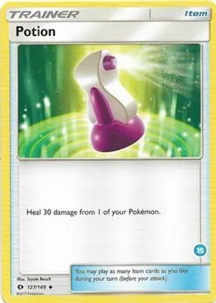 Potion (15) — SM Trainer Kit: Alolan Sandslash & Alolan Ninetales