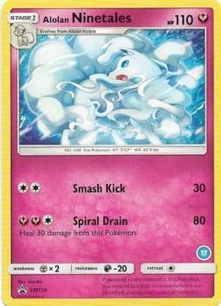 Alolan Ninetales (17) — Pokémon TCG card