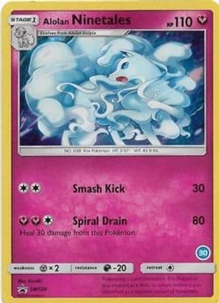 Alolan Ninetales (30) — Pokémon TCG card