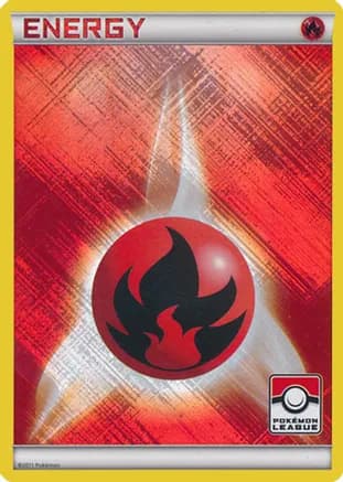 Fire Energy (2011 Pokemon League) — League & Championship Cards