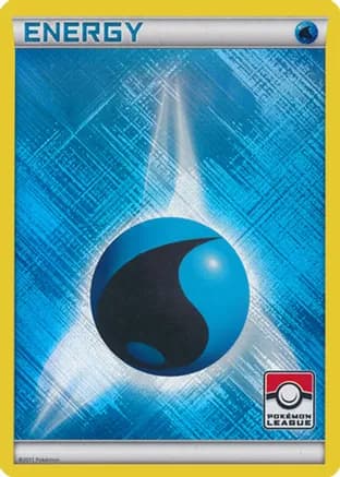 Water Energy (2011 Pokemon League Promo) — League & Championship Cards