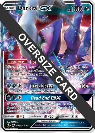 Darkrai GX - 88a/147 — Jumbo Cards