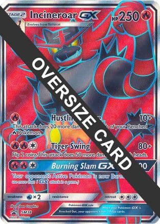 Incineroar GX - SM38 (SM Black Star Promo) — Jumbo Cards Pokémon TCG card by "suke"