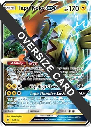 Tapu Koko GX - 47/145 — Jumbo Cards Pokémon TCG card by Shin Graphics