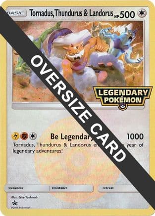 Tornadus, Thundurus & Landorus (Forces of Nature Promo) — Jumbo Cards