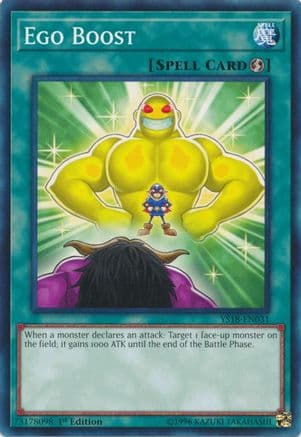 Ego Boost — Starter Deck: Codebreaker Yu-Gi-Oh! card by KAZUKI TAKAHASHI