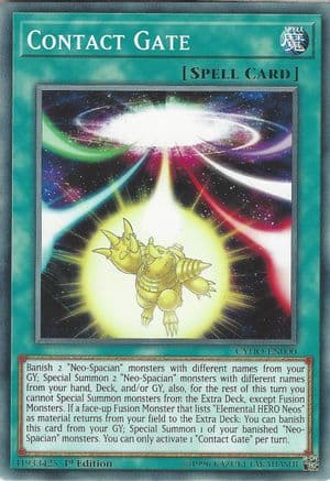 Contact Gate — Cybernetic Horizon Yu-Gi-Oh! card by KAZUKI TAKAHASHI