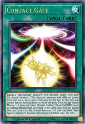 Contact Gate (CYHO-ENSP1) — Cybernetic Horizon Yu-Gi-Oh! card by KAZUKI TAKAHASHI