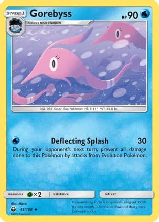 Gorebyss — SM - Celestial Storm Pokémon TCG card by Mizue