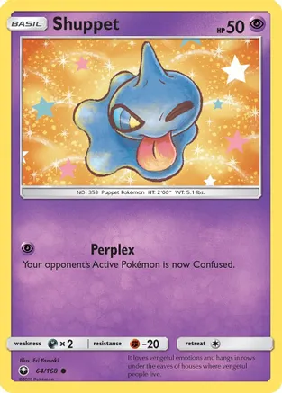 Shuppet (64) — SM - Celestial Storm