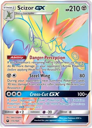 Scizor GX (Secret) — Pokémon TCG card