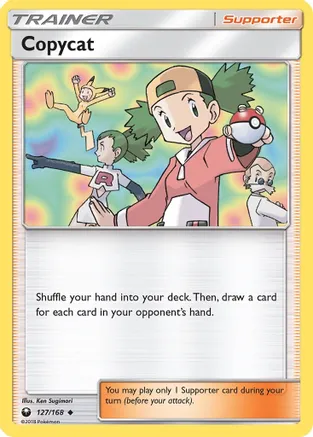 Copycat — SM - Celestial Storm Pokémon TCG card by Ken Sugimori