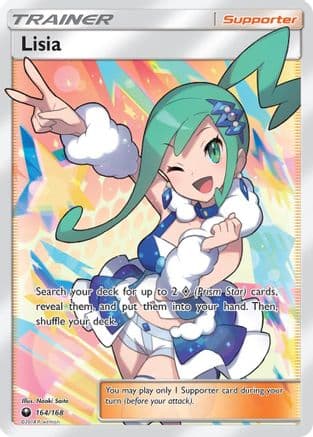 Lisia (Full Art) — Pokémon TCG card