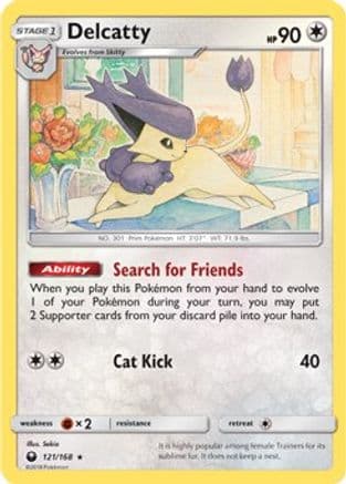 Delcatty - 121/168 (SM Celestial Storm) — Deck Exclusives