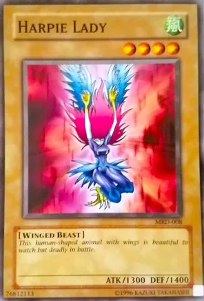 Harpie Lady (New Artwork) — Metal Raiders