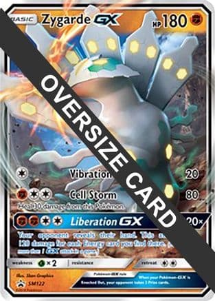 Zygarde GX - SM122 — Jumbo Cards Pokémon TCG card by Shin Graphics