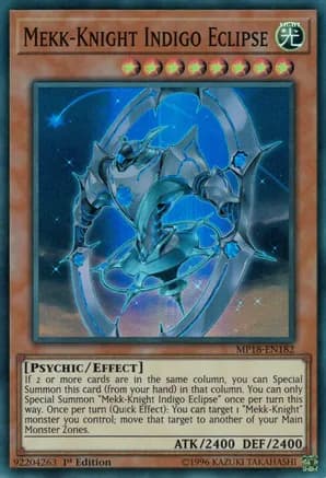Mekk-Knight Indigo Eclipse — 2018 Mega-Tins Mega Pack