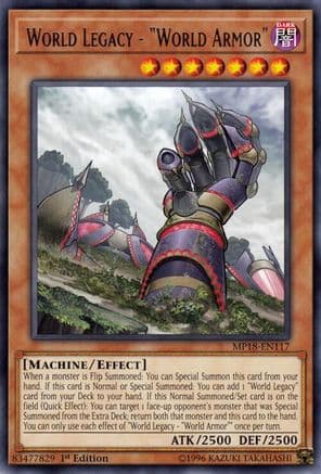 World Legacy - "World Armor" — 2018 Mega-Tins Mega Pack
