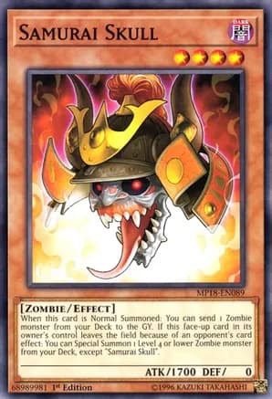 Samurai Skull — 2018 Mega-Tins Mega Pack