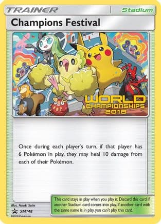 Champions Festival - SM148 (World Championships 2018) — SM Promos