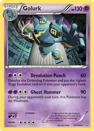 Golurk - 59/124 (EX Dragons Exalted) — Deck Exclusives