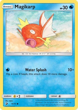 Magikarp — Dragon Majesty Pokémon TCG card by Sekio