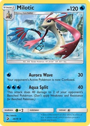 Milotic — Dragon Majesty Pokémon TCG card by hatachu