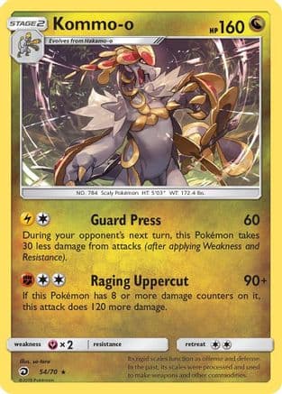 Kommo-o — Dragon Majesty Pokémon TCG card by so-taro