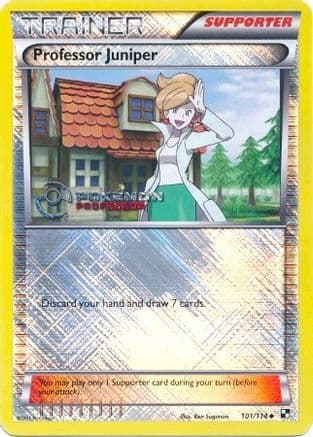 Professor Juniper - 101/114 (2013) — Professor Program Promos Pokémon TCG card by Kan Sugimori