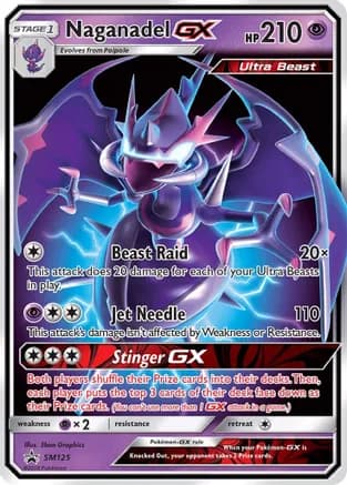 Naganadel GX - SM125 — SM Promos