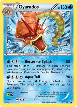 Gyarados - XY109 — XY Promos