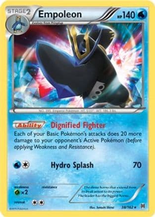 Empoleon - 38/162 (Battle Arena Deck Exclusive) — Deck Exclusives